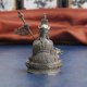 thumbnail image 3 of Tibetan Guru Padmasambhava Buddha Brass Buddha Statue Ornaments, Embedded Buddhist Bronze Statues, Antique Ornaments And Ancient Bronzes, 3 of 5