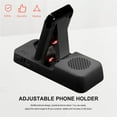 thumbnail image 4 of MesaSe Haut-Parleur Bluetooth Support de Téléphone 2 en 1 Haut-Parleur Sans Fil de Bureau avec Support de Téléphone 1200mAh Antidérapant Réglable pour Téléphone Mobile Tablette, 4 of 9