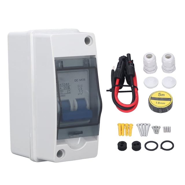 Disyuntor, disyuntor 1000 V CC, disyuntor, interruptor MCB True Excellence