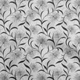 thumbnail image 1 of oneOone Velvet Gray Fabric Floral Retro Craft Projects Decor Fabric Printed By The Yard 58 Inch Wide, 1 of 5