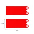 thumbnail image 3 of KeirineCC 2 Pcs 36.2" Snow Sled Mat Roll up Flexible Snow Sled for Adults Flying Lightweight Carpet Plastic Snowboard Sled High Speed Snow Sledding Equipment(Red), 3 of 5