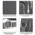 thumbnail image 3 of GASTROPOD Crossbody Bag,Three-Compartment Design Small Purses for Women,Versatile Design Adjustable Strap Shoulder Bag, 3 of 5