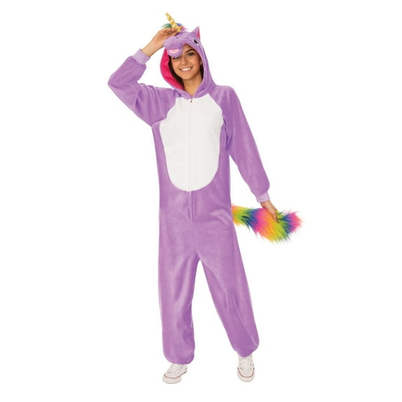 Purple Unicorn Comfy Wear Adult Costume