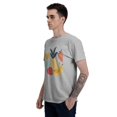 thumbnail image 5 of Fruits Strawberry Men's T-Shirt Cotton 100% Summer Tops Fashion Casual Pineapple Banana Short Sleeves for Men Women Round Collar Top Tees, 5 of 6