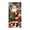 A, variant on Christmas Door Tapestry Xmas Front Door Hanging Decor Holiday Party Cloth Curtain for Home Wall Indoor