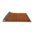 thumbnail image 2 of Ahgly Company Indoor Square Abstract Orange Modern Area Rugs, 4' Square, 2 of 4