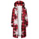 thumbnail image 3 of Puntoco-Chaqueta con capucha para mujer, suéter con capucha de manga holgada con estampado de Feliz Navidad, Chaqueta larga, liquidación de Navidad Puntoco Puntoco-1591, 3 of 6