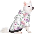 thumbnail image 2 of Balery Rose Flower B Sudadera con Capucha para Perros Pequeños – Ropa para Mascotas, Disfraz para Perros y Gatos, Ideal para Fiestas y Cosplay-X-Small, 2 of 7