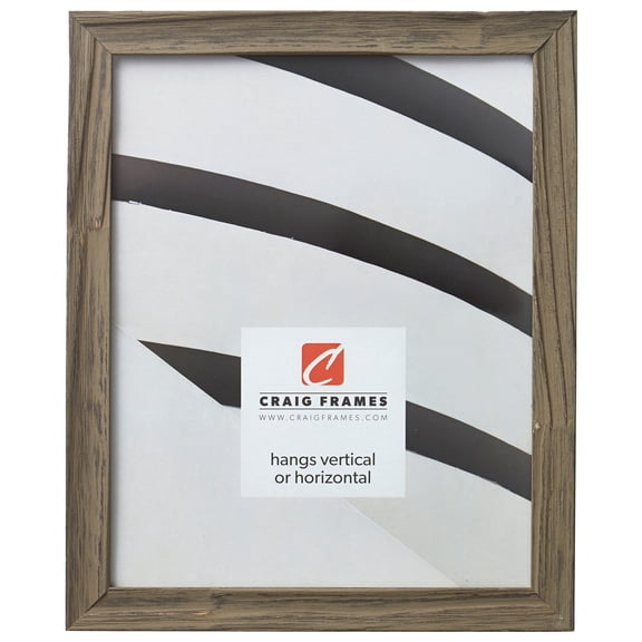 Craig Frames Hausbarn, 20x30 inch Picture Frame, Wolf Grey Barnwood