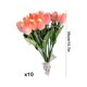 thumbnail image 3 of Decoración del hogar, decoración de habitaciones, decoración de paredes, flores artificiales con tulipanes y luces LED brillantes, luces nocturnas ambientales, decoración de dormitorio, luces de tulip, 3 of 9