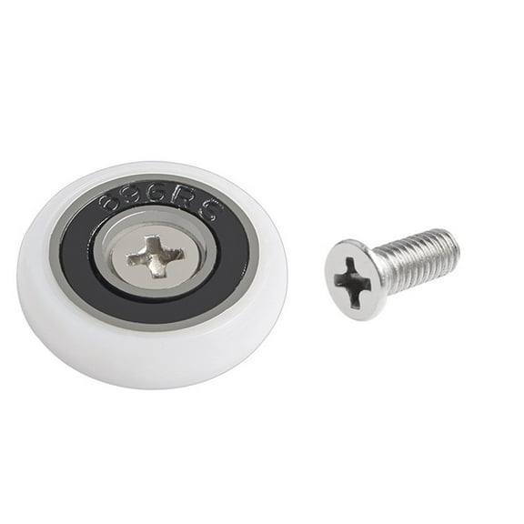 8Pcs Replacement Shower Door Roller Runner Wheels 19/23/25Mm Wheel Diameter
