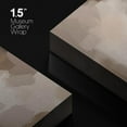 thumbnail image 5 of PixonSign Canvas Wall Art Pastel Grunge Watercolor Brown Abstract Artwork Colorful Oil Paintings Modern Prints Minimalism Contemporary Nordic Decorative for Rooms - 24"x36", 5 of 5