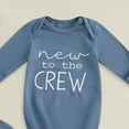 thumbnail image 4 of Unisex Baby Bodysuit Long Sleeve Newborn Infant Outfit&nbsp; for Newborn Baby Newborn Knotted Sleeping Bag Fetal Hat Set Baby Comfortable And Breathable Pajamas, 4 of 4