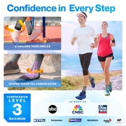 MODVEL Ankle Brace, Grey, Large, (2 Pack)