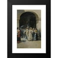 thumbnail image 2 of Eugenio Lucas Villamil 10x14 Black Modern Framed Museum Art Print Titled - After&nbsp;Mass, 2 of 5