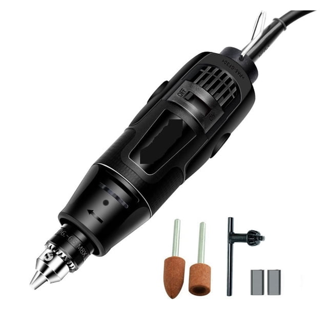 Mini Electric Drill Engraver Rotary Tool Polishing Machine 180W Power Tool Variable Speed Engraving Pen With Accessories ,Compact and Lightweight Portable