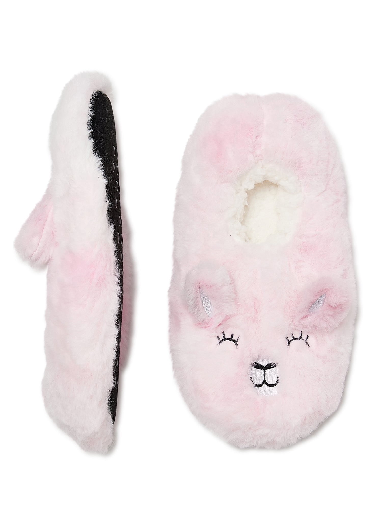Fuzzy Babba Women's 3D Llama Slipper Socks, 1-Pack 