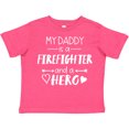 thumbnail image 3 of Inktastic My Daddy is a Firefighter and a Hero Boys or Girls Toddler T-Shirt, 3 of 5