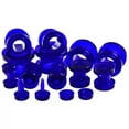 thumbnail image 6 of HOOUN 8/10/12mm Acrylic Screw Flesh Tunnel Ear Plug Taper Earring Stretcher Plug 1pc-02#Black/Silicone-10mm, 6 of 9