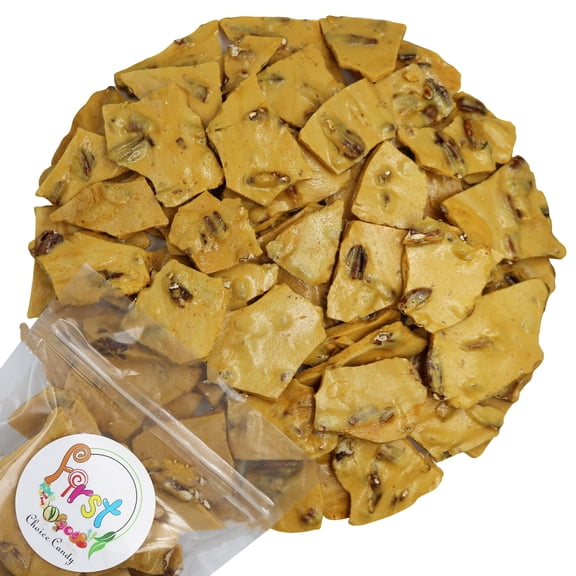 FirstChoiceCandy Pecan Brittle, Home Made Style Pecan Brittles - 2 Pound