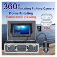 thumbnail image 2 of 9 Inch DVR Recorder Underwater Fishing Video Camera Fish Finder 20 LEDs 360 Degree Rotating Dome Rotating Panoramic Viewing Camera
--------
Waterproof Underwater Fish Finder, 2 of 7