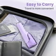 thumbnail image 3 of Sejoy Cordless Water Flosser Dental Teeth Cleaner, Professional 270ML Tank USB Rechargeable Dental Oral Irrigator for Home and Travel, 5 Modes 5 Jet Tips, IPX7 Waterproof, Easy-to-Clean,Purple, 3 of 12