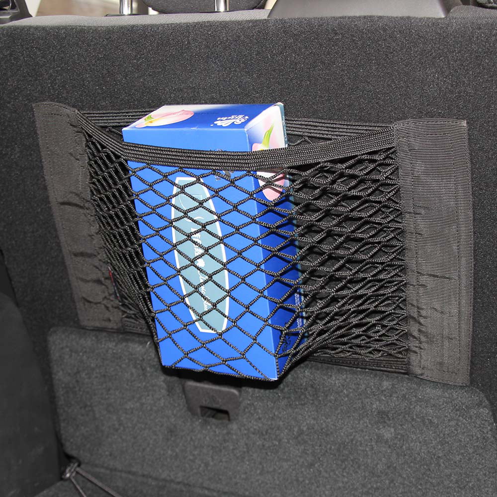 Elastic Mesh Cargo Storage Luggage Hooks Hanging Net Organizer Holder Seat Bag