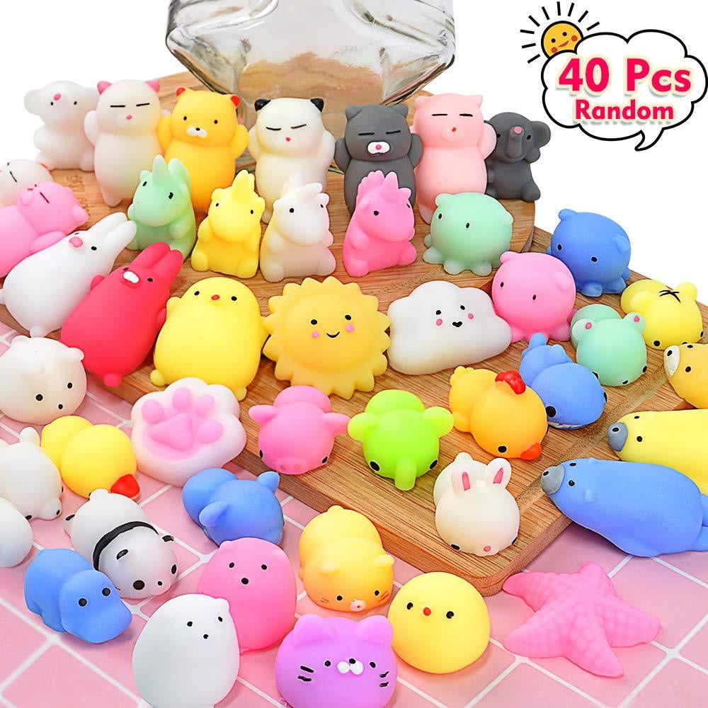 Ocato Squishies Mochi Squishy Toys 40pcs Party Favors For Kids Mini