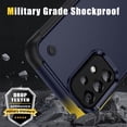 thumbnail image 6 of JTCASES for Samsung Galaxy A53 5G Case, Foldable Kickstand Heavy Duty Protective Rugged Hybird Anti-slip Shockproof/Drop Resistant PC TPU Shell for Samsung Galaxy A53 5G, Navyblue, 6 of 7