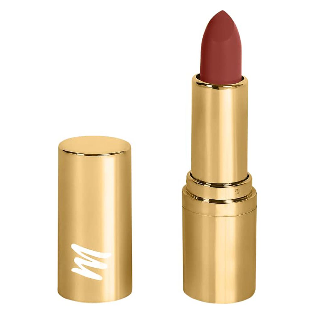 MyGlamm Treasure It Suede Matte Lipstick Love Triangle, 4 gm Long