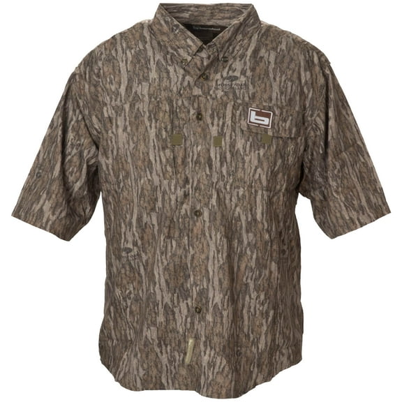 Banded Short Sleeve Hunting Shirt Bottomland 2 Extra Large