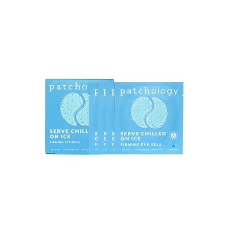 Patchology Serve Chilled™ On Ice Firming Under Eye Face Mask Gels, 5 Pairs