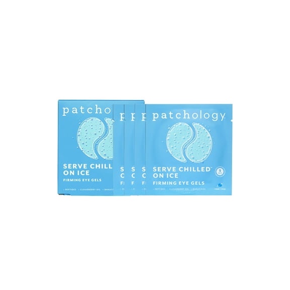 Patchology Serve Chilled™ On Ice Firming Under Eye Face Mask Gels, 5 Pairs