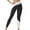 Black, variant on Womens Leggings Women's Comfortable Color Contrast Yoga Pants Sports Casual Outdoor Running Fitness Pants Pants for Women Black M