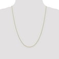 thumbnail image 2 of Auriga 14k Yellow Gold 1.2mm Beaded Chain Necklace 24inch for Women, 2 of 6