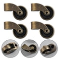 thumbnail image 4 of Ruedas de sofá de aleación de zinc 4 piezas accesorios de sofá muebles herrajes polea, 4 of 10