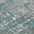 thumbnail image 2 of Dalyn Rugs Machine Washable Indoor/Outdoor Chantille Teal 2'3" x 7'6" Runner Rug, 2 of 7