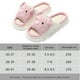 thumbnail image 2 of Sandalias de casa para mujer divertidas zapatillas de cerdo con punta abierta zapatillas de piso para interiores y exteriores, 2 of 9