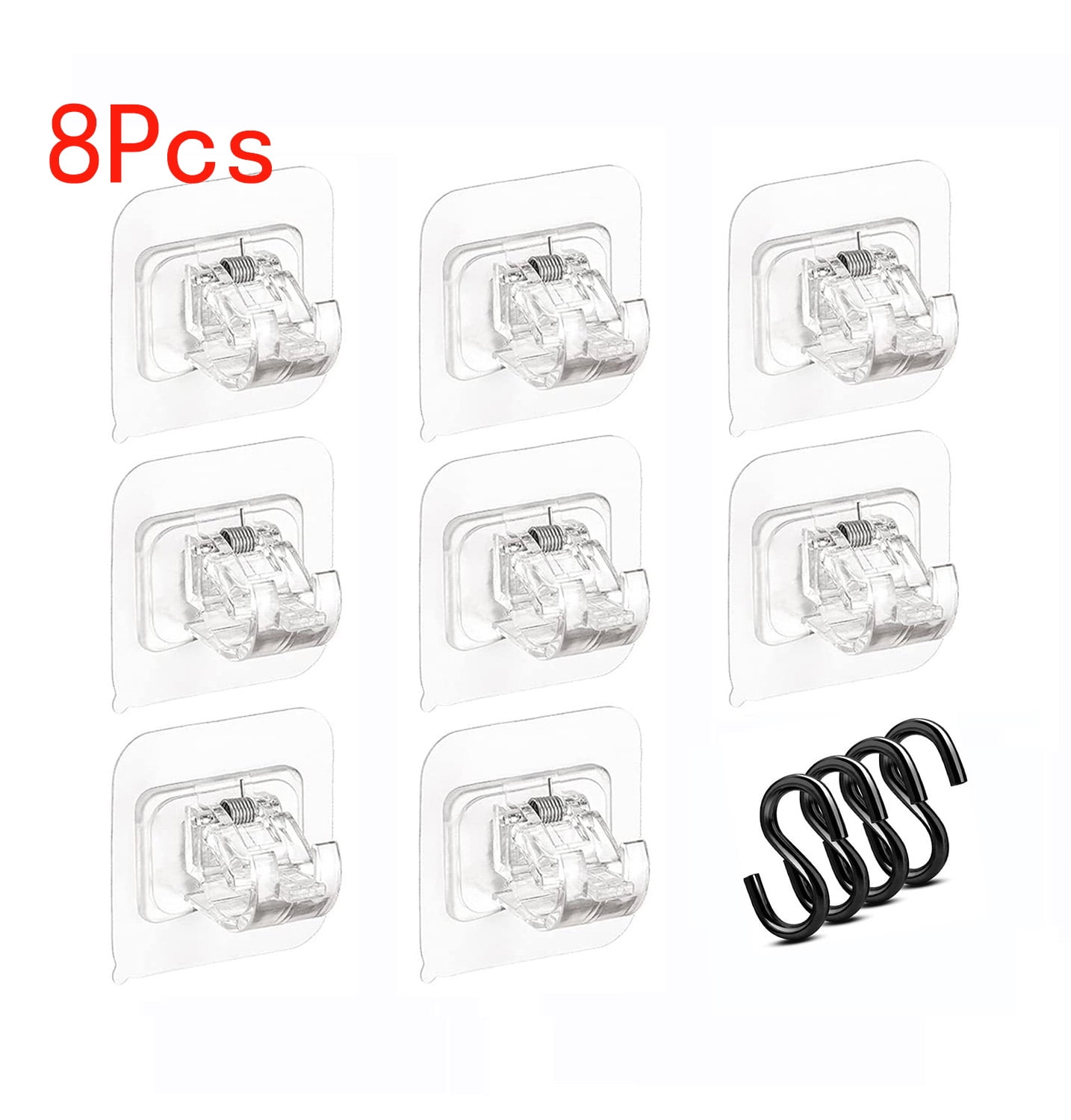 Freaki Curtain Brackets, Curtain Rod Hooks, Closet Rod Bracket, No