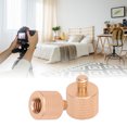 thumbnail image 1 of Domqga Screw Converter For Tripod Monopod Camera, Screw Converter 3/8in Female To 1/4in Male Screw For Screw Converter Thread Adapter, 1 of 8