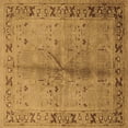 thumbnail image 1 of Ahgly Company Indoor Square Oriental Brown Industrial Area Rugs, 8' Square, 1 of 4