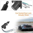 thumbnail image 3 of Actuadores De Bloqueo De Puerta De Automóvil Universal, De Bloqueo De Motor A Prueba De Agua Y A Prueba De Polvo Con 2 Alambres Para 5 Alambres Para La Cerradura De La Puerta, 3 of 7