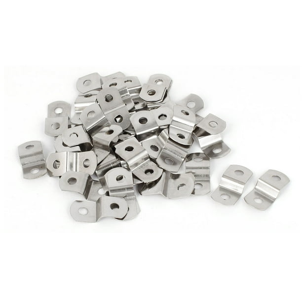 30mm x 13mm x 7mm Metal Z Shape Photo Picture Frame Braces Brackets 50PCS