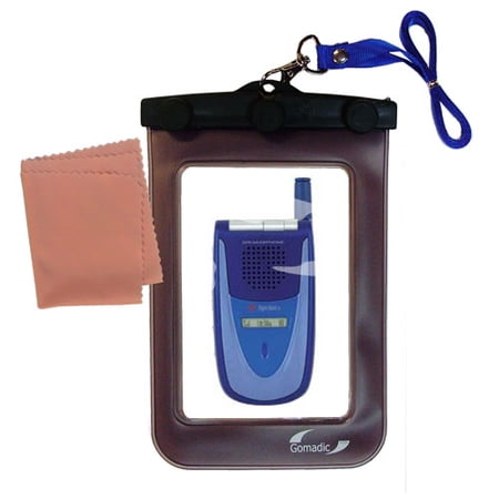 Gomadic Clean and Dry Waterproof Protective Case Suitablefor the Sanyo VI-2300 to use Underwater