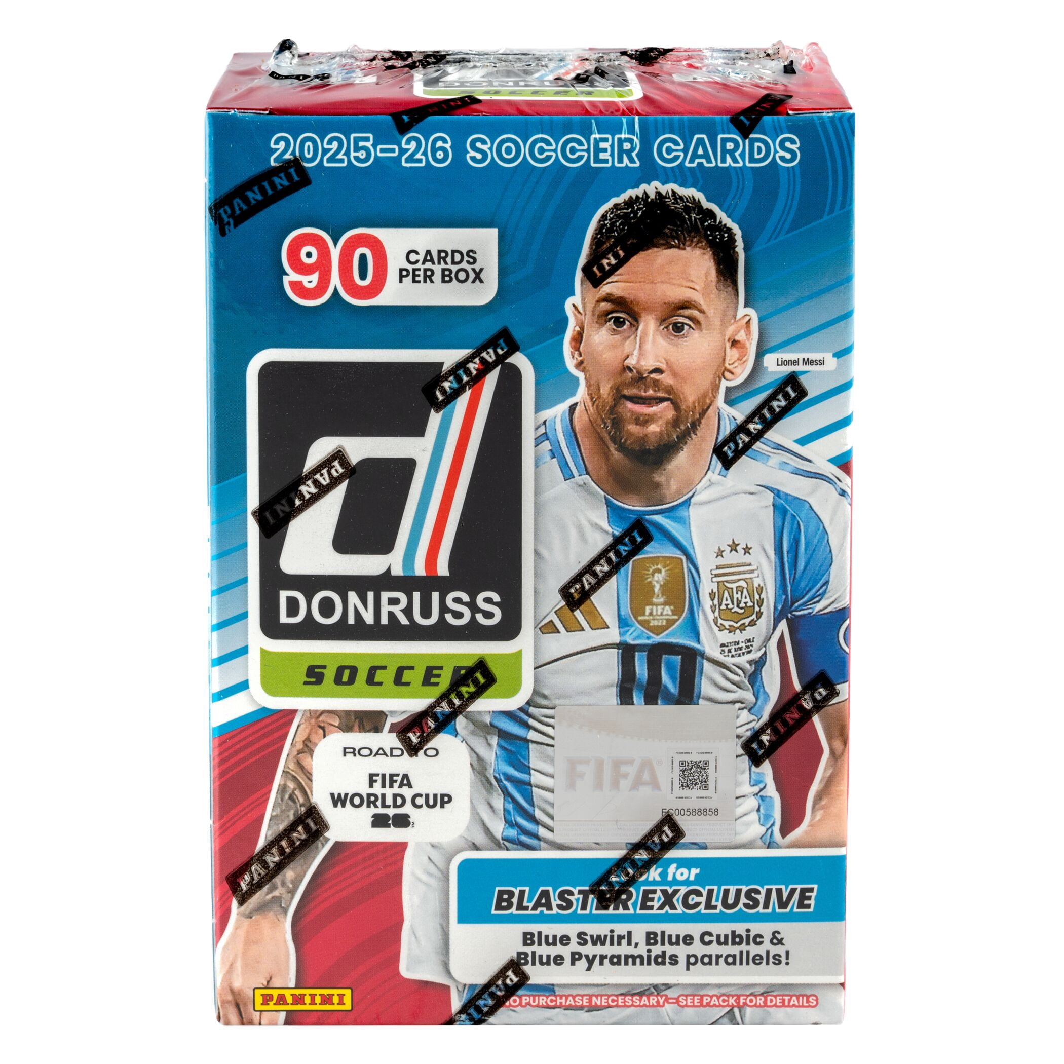 2025-2026 Panini Donruss Road to FIFA World Cup 26 Soccer Trading Cards Blaster Box