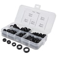 thumbnail image 1 of Electrical Protective Coil, 105Pcs Grommet Assortment Kit 5 Standard Sizes No Leakage Waterproof With Storage Box For Plumbing For Wiring, 1 of 8
