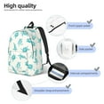 thumbnail image 3 of Balery Turtle Mochila Clásica Impresa Básica para Viaje, Mochila Escolar Resistente al Agua, Mochila de Lona con Correas Ajustables-Small, 3 of 5
