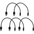 thumbnail image 1 of HydreachCA 2-in-1 Micro USB Nylon Cable Fast Data Transmission 5Pcs, 1 of 8