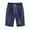Navy, variant on Iyufng Shorts for Women Plus Size Casual Linen Shorts Women Printed Five Points Large Size Cotton Linen Pants Pants Shorts
