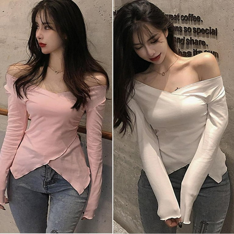 New Solid Color Cross Strapless Sweater New Solid Color Cross Strapless Sweater